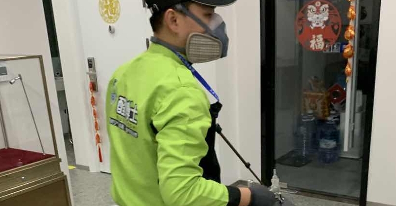 华阴招商银行除甲醛现场